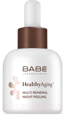 Сыворотка для лица Laboratorios Babe Healthy Aging+ Мультиобновляющая ночная - фото 2 - id-p216025322