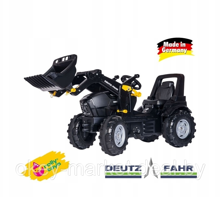 Детский педальный трактор Rolly Toys DEUTZ FAHR Frontloader 710348 - фото 7 - id-p65651367