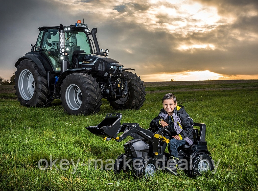 Детский педальный трактор Rolly Toys DEUTZ FAHR Frontloader 710348 - фото 10 - id-p65651367