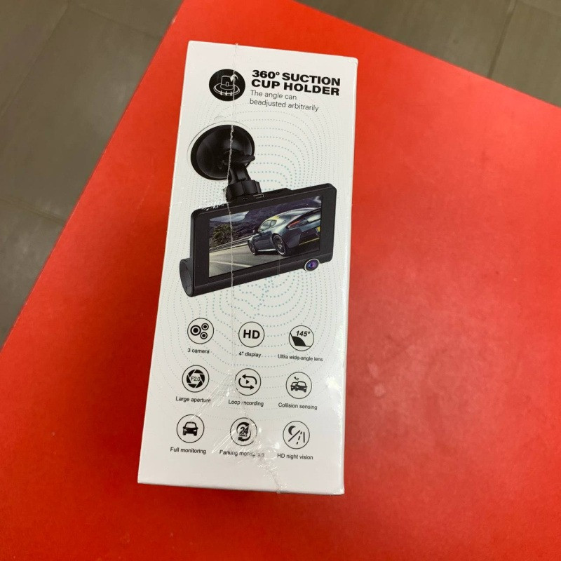 Видеорегистратор автомобильный Hoco DI40 3 камеры, ночной режим - фото 3 - id-p216119369