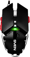 Мышь игровая SVEN RX-G985 10 кнопок 4000 dpi черный/серебристый