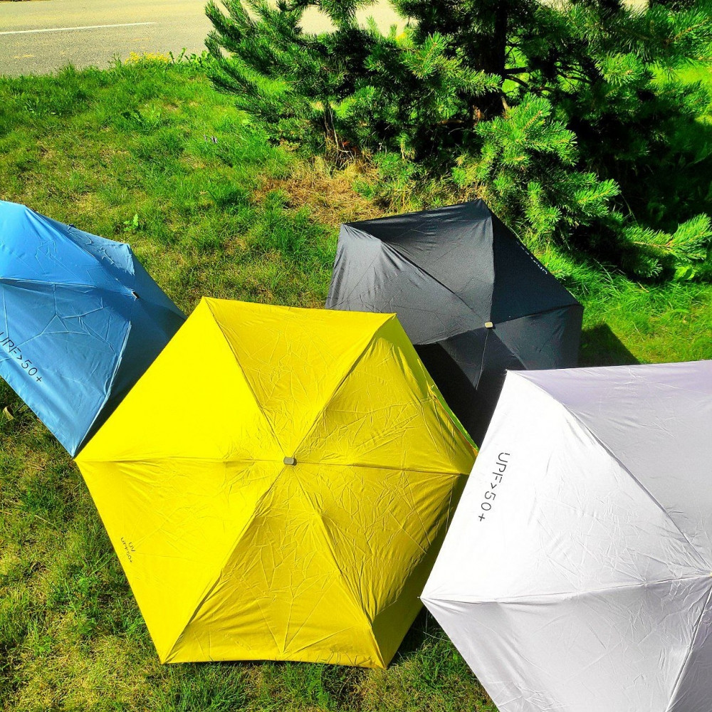 Мини - зонт карманный полуавтомат Изумрудный. - фото 10 - id-p216133593