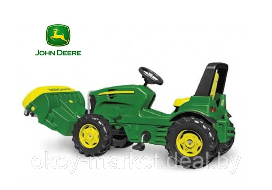 Щетка для уборки к трактору rollyTrac Sweeper John Deere Rolly Toys 409716 - фото 5 - id-p77554729