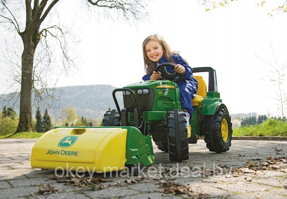 Щетка для уборки к трактору rollyTrac Sweeper John Deere Rolly Toys 409716 - фото 8 - id-p77554729