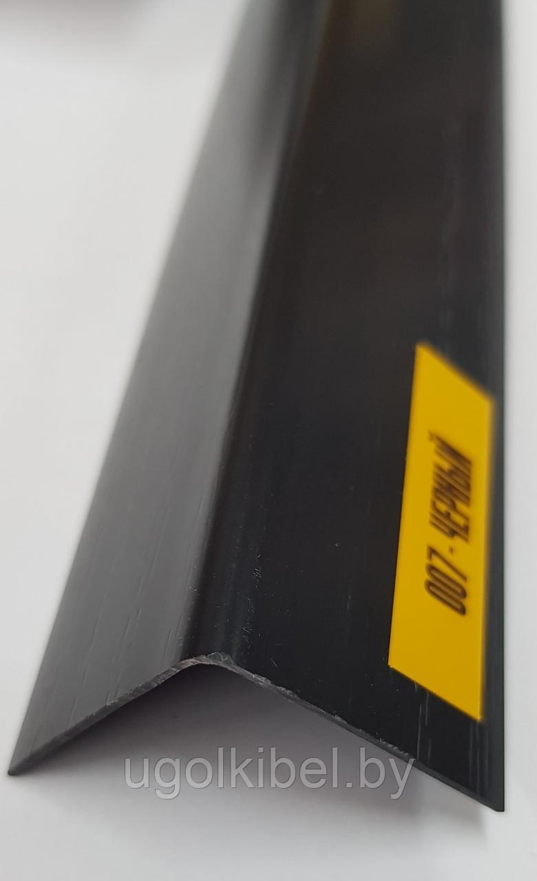 Уголок 20*12 мм (арочный) ПВХ Черный (2700) - фото 1 - id-p216133925