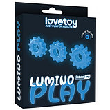 Набор светящихся в темноте эрекционных колец Lumino Play, фото 10