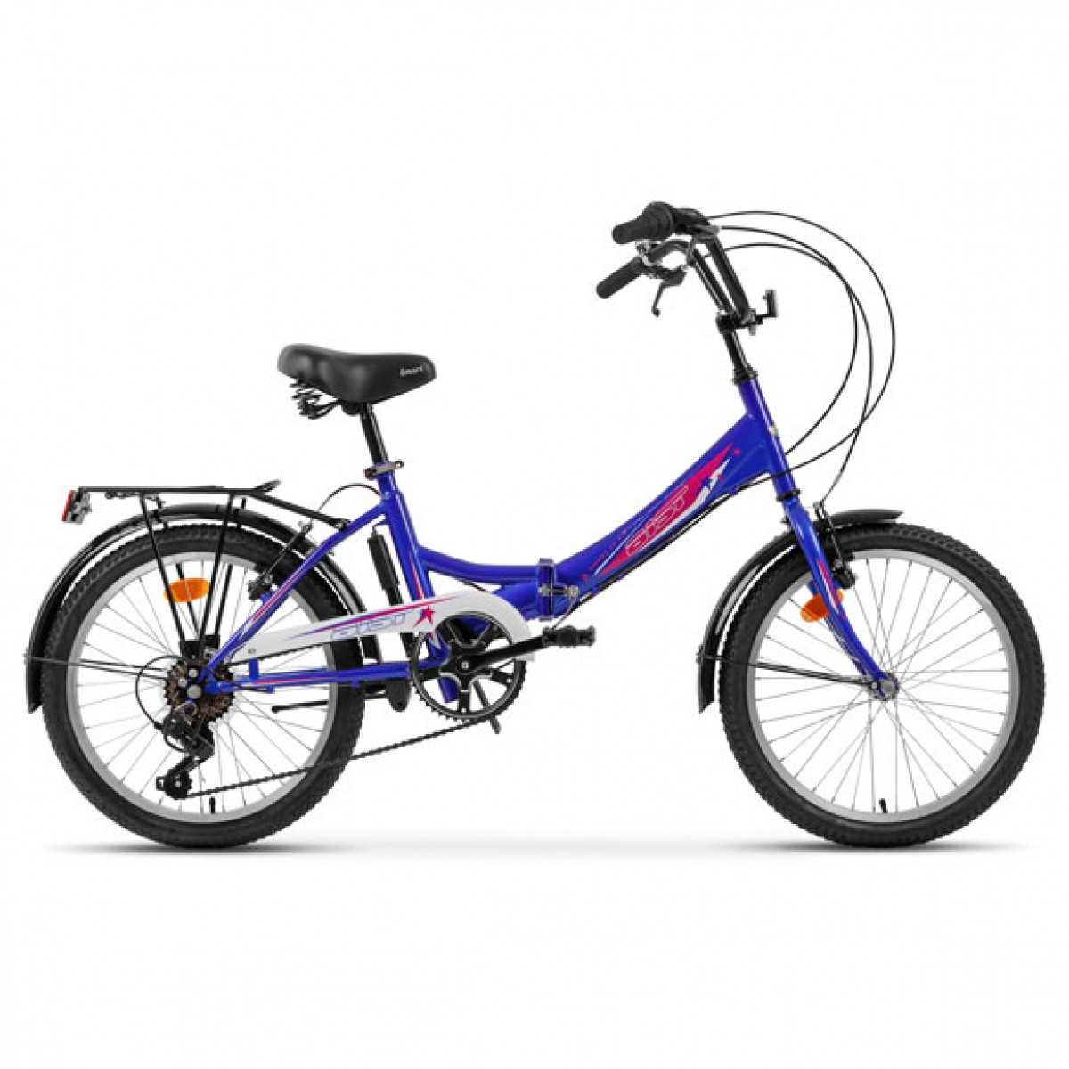 Складной велосипед Aist Smart 20 2.0 синий - фото 1 - id-p103724016