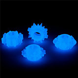 Набор из 4 светящихся в темноте эрекционных колец Lumino Play, фото 7