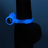 Эрекционное виброкольцо светящееся в темноте Lumino Play Vibrating Penis Ring, фото 8