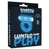 Эрекционное виброкольцо светящееся в темноте Lumino Play Vibrating Penis Ring, фото 10