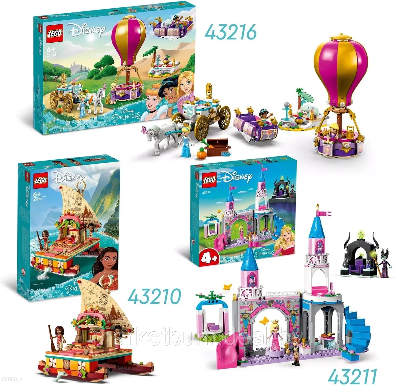 Конструктор LEGO Disney 43216, «Путешествие очарованной принцессы» - фото 9 - id-p216134388