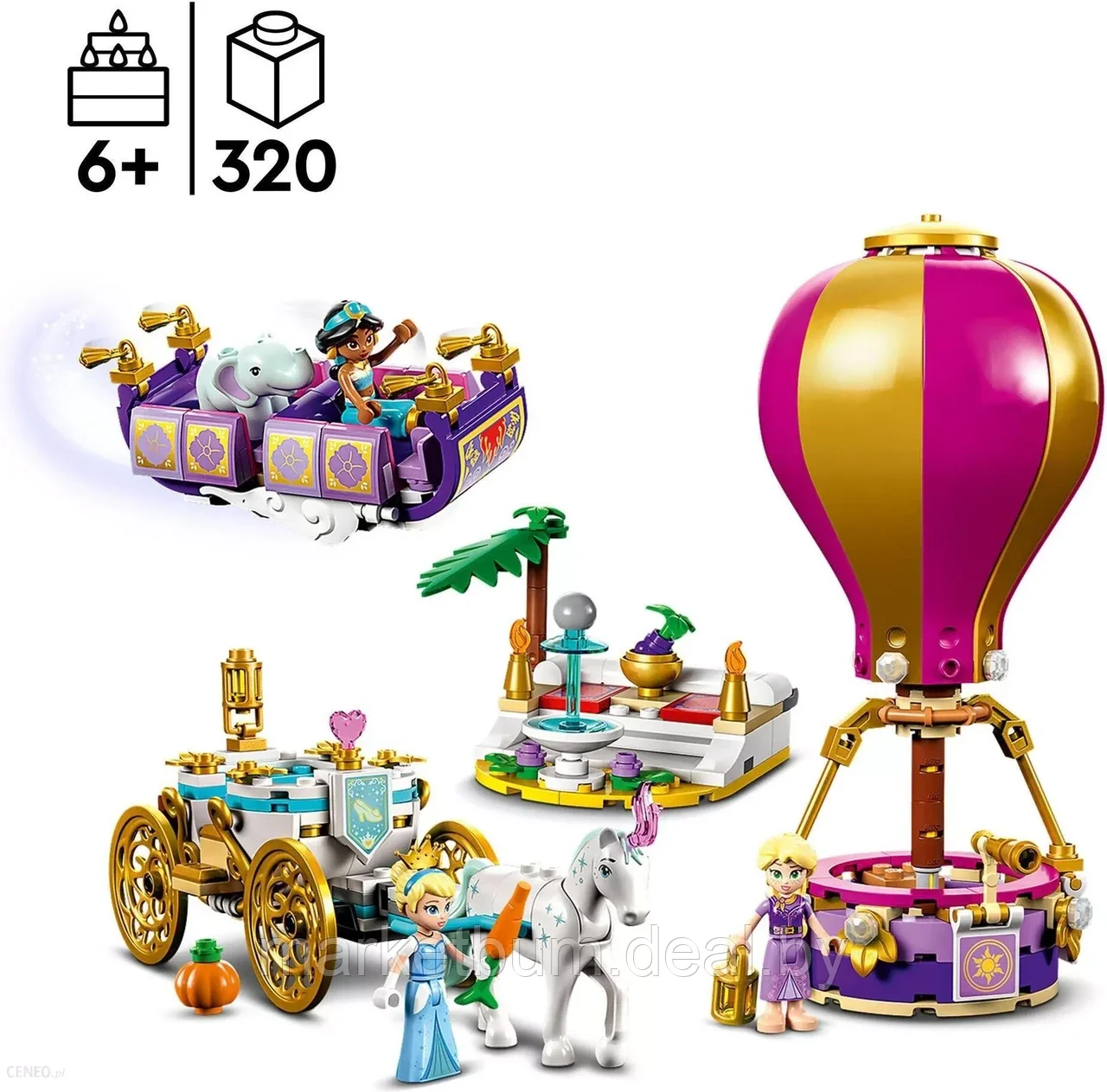 Конструктор LEGO Disney 43216, «Путешествие очарованной принцессы» - фото 3 - id-p216134388
