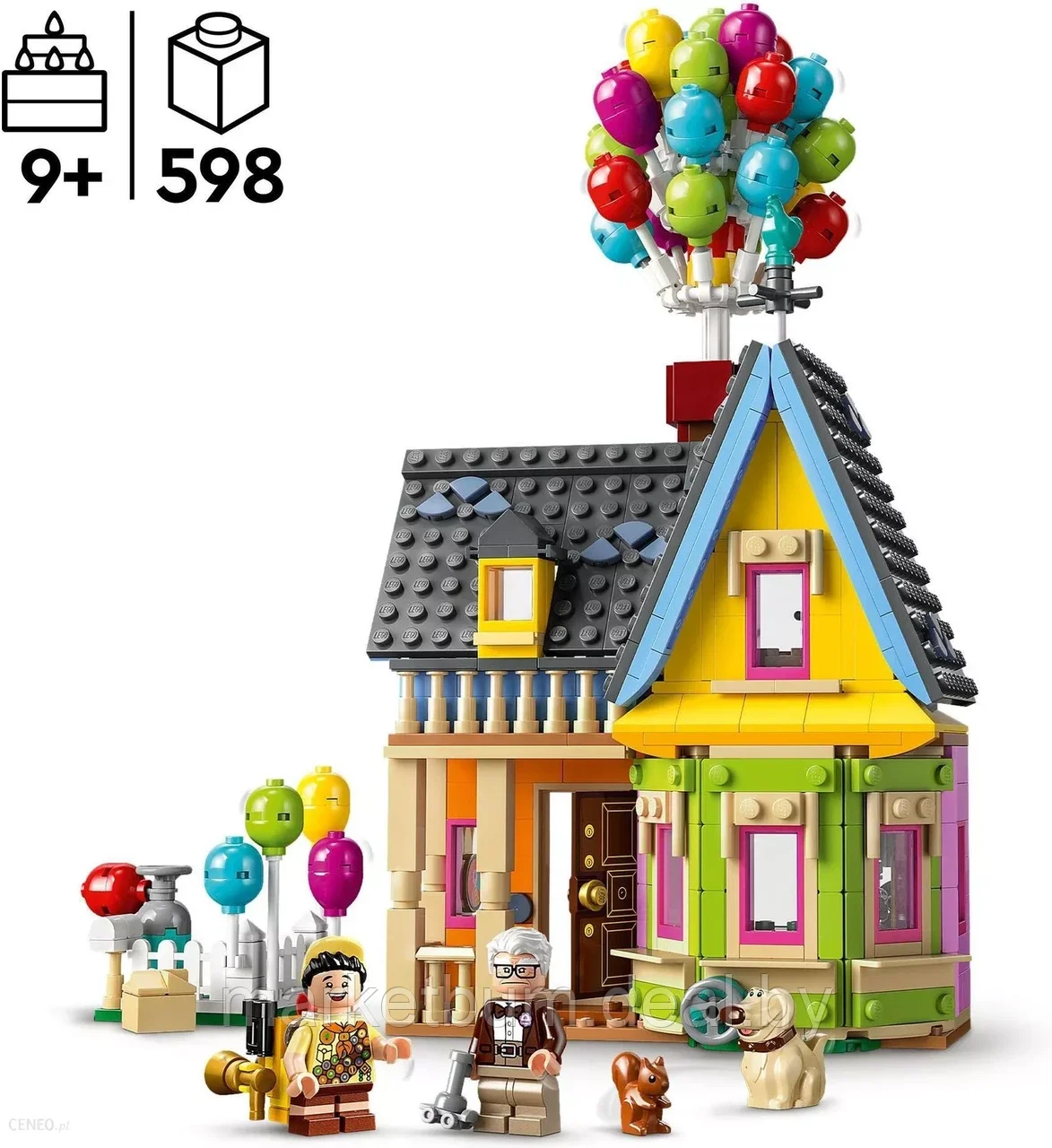 Конструктор LEGO Disney 43217, Дом «Вверх»(Сказочный домик) - фото 3 - id-p216141922