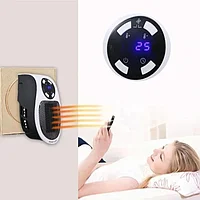 Портативный электрический мини обогреватель с пультом ДУ Portable Heater 500 W (2 режима работы, таймер)