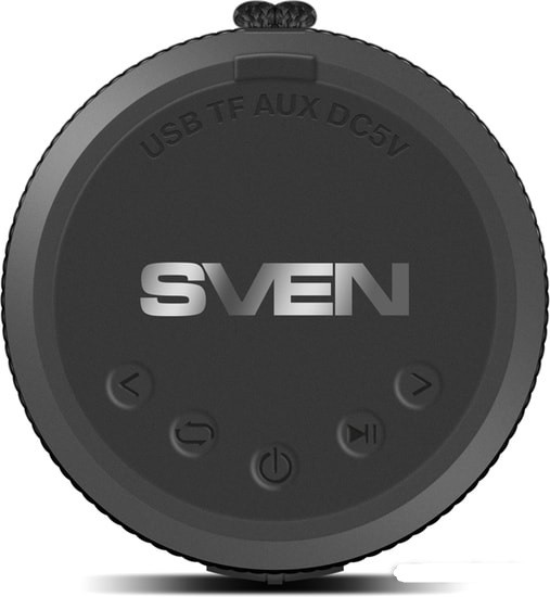 Портативная колонка SVEN PS-210 Черная (12W, BT, FM, USB, TF, 1500mAh) - фото 3 - id-p215311855