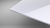 Лист пластика АБС-ПММА 810*470*3 мм белый, фото 2