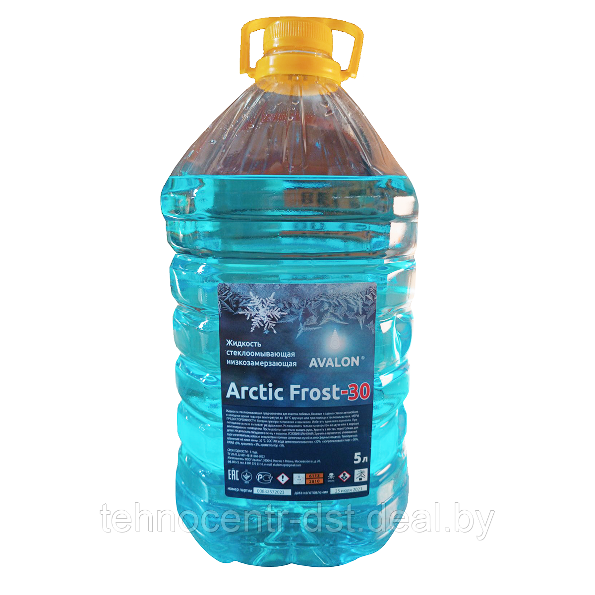 Жидкость стеклоомывающая низкозамерзающая Avalon -30 5 литров - фото 1 - id-p216145027