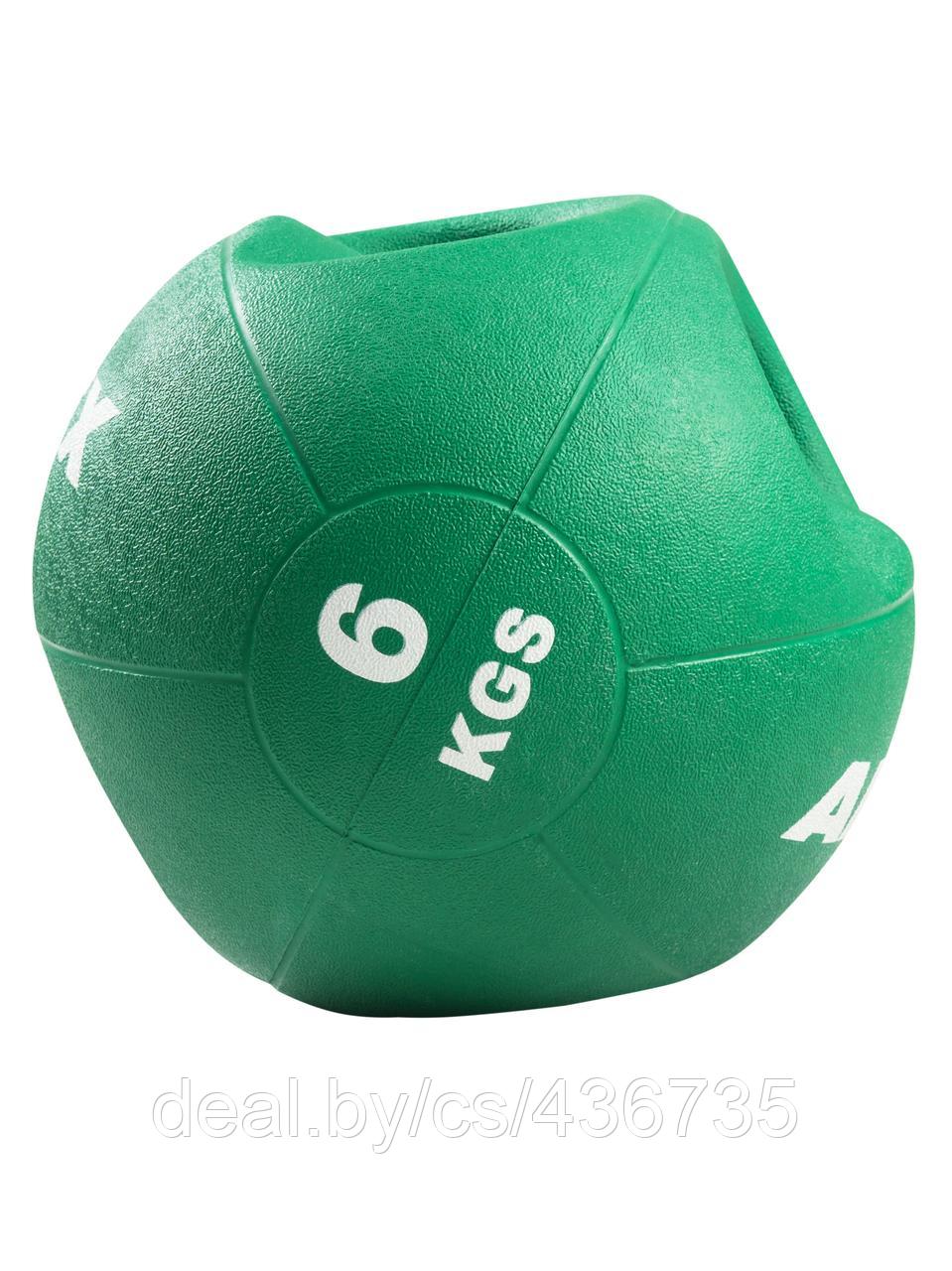 Медицинский мяч с рукоятками (медбол); 6 кг - фото 3 - id-p102198434