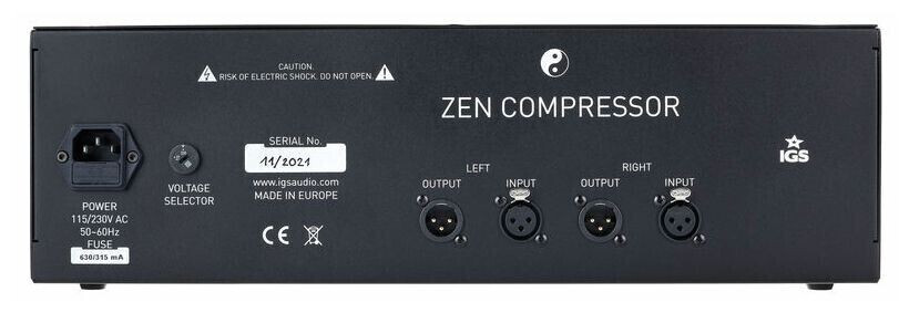 Компрессор IGS Audio Zen - фото 4 - id-p216145160