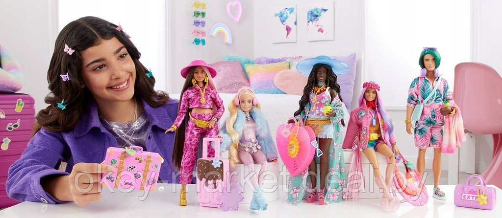 Кукла Barbie Экстра Fly Snow HPB16 - фото 6 - id-p216145165