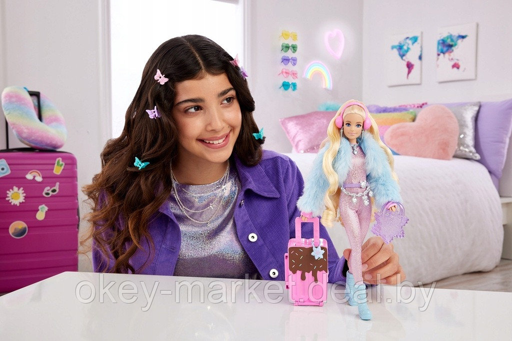 Кукла Barbie Экстра Fly Snow HPB16 - фото 7 - id-p216145165