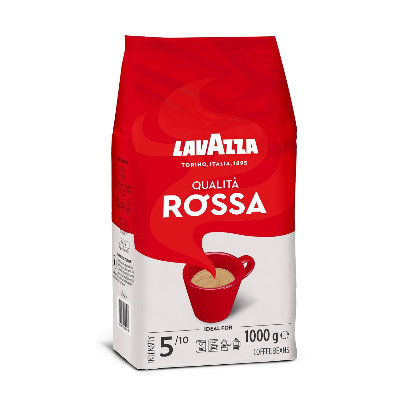 Кофе в зернах "Lavazza"пач. 1000г*6 Qualita Rossa INT - фото 1 - id-p216145562