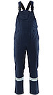 Костюм рабочий с полукомбинезоном Балтика 100% х/б (цвет темно-синий), фото 3
