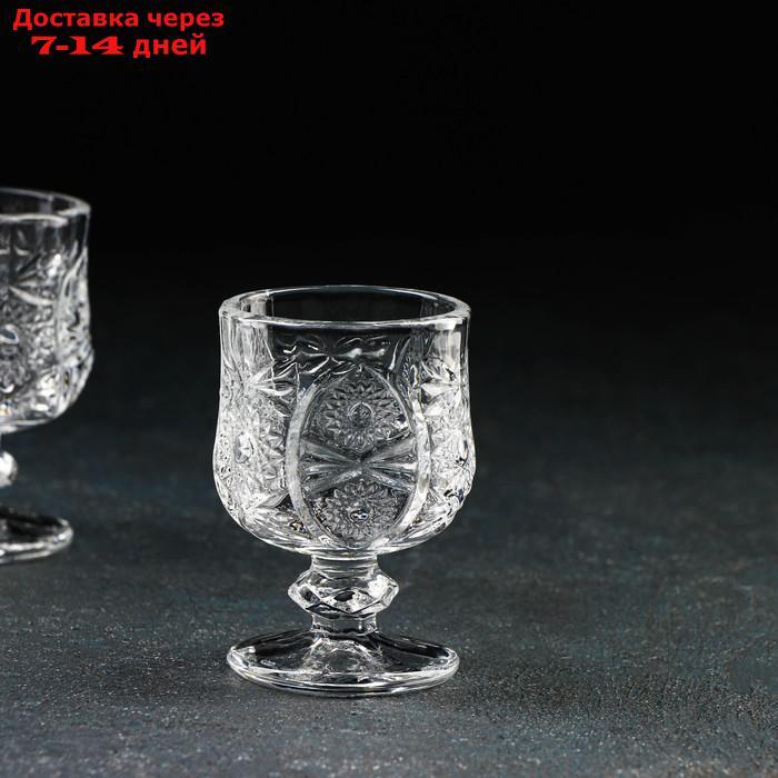 Набор бокалов для коньяка "Застолье", 50 мл, 6 шт, 15×11×7 см - фото 3 - id-p215604790