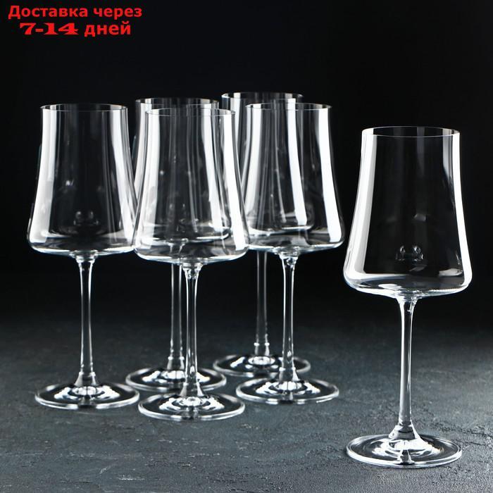 Набор бокалов для вина Bohemia Crystal "Экстра", 460 мл, 6 шт - фото 1 - id-p215606238
