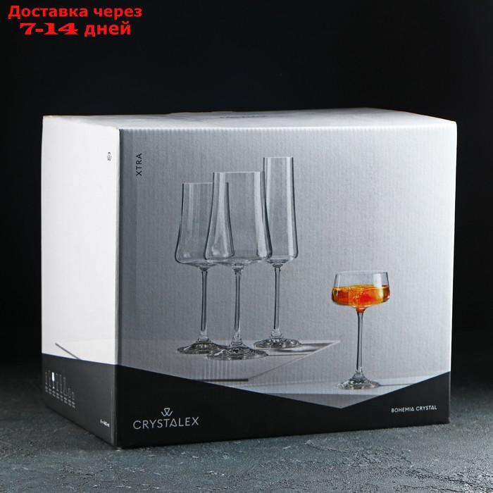 Набор бокалов для вина Bohemia Crystal "Экстра", 460 мл, 6 шт - фото 3 - id-p215606238