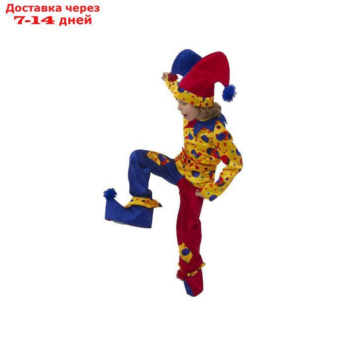 Карнавальный костюм "Петрушка", текстиль, р. 36, рост 146 см - фото 2 - id-p216013093