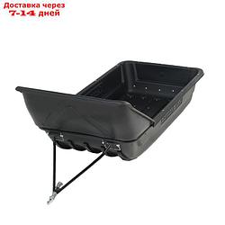 Сани волокуши CenterPlast 1450 с отбойником "LUX" с накладками, 171x75/50x56 см