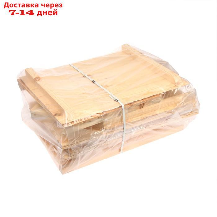 Будка для собаки, 75 × 60 × 90 см, деревянная, с крышей - фото 9 - id-p215605030