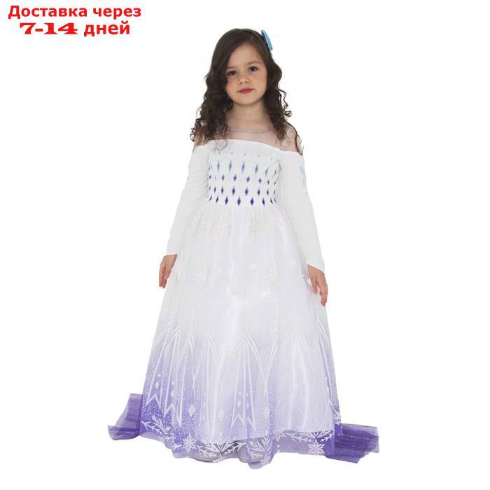 Карнавальный костюм "Элиза (белое пышное платье)", рост 146 - фото 1 - id-p216018347