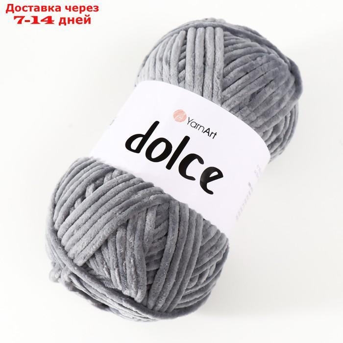 Пряжа "Dolce" 100% микрополиэстер 120м/100гр (760 серый) МИКС - фото 3 - id-p215605175