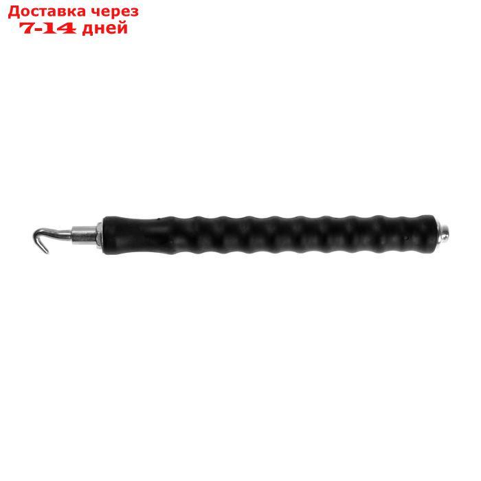 Крюк для вязки арматуры TUNDRA, автоматический, обрезиненная рукоятка, 310 мм - фото 2 - id-p215605239