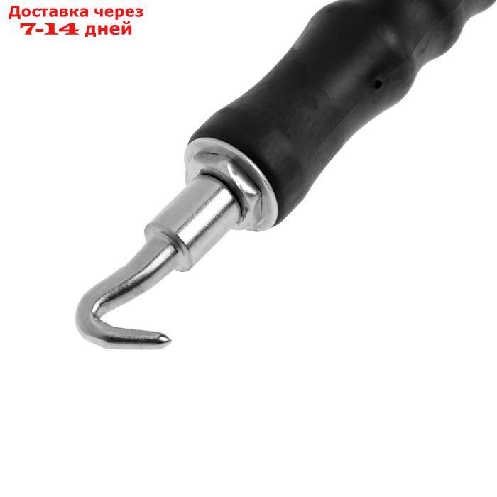 Крюк для вязки арматуры TUNDRA, автоматический, обрезиненная рукоятка, 310 мм - фото 5 - id-p215605239