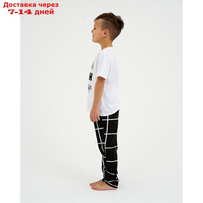Пижама детская (футболка, брюки) KAFTAN "Лучший" р.34 (122-128) - фото 3 - id-p215606799