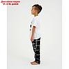 Пижама детская (футболка, брюки) KAFTAN "Лучший" р.30 (98-104), фото 3