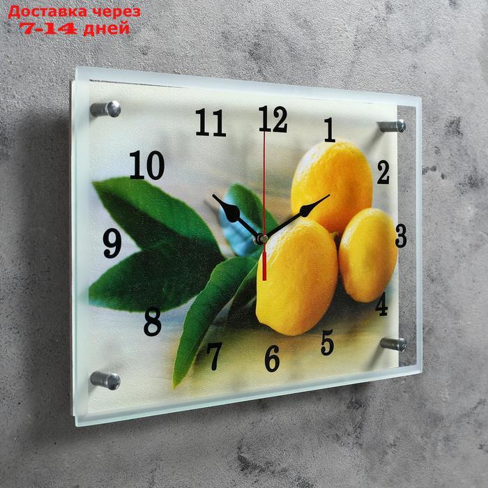 Часы настенные, серия: Кухня, "Лимонный аромат", 25х35 см, микс - фото 2 - id-p215605542