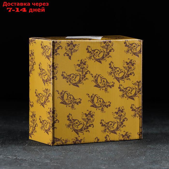 Подставка - подогрев для чайника, 15×15×6 см, цвет золотистый - фото 3 - id-p215604488