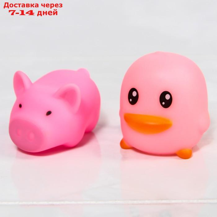 Набор резиновых игрушек для игры в ванной "Милые крохи", 12 шт. - фото 8 - id-p216013577