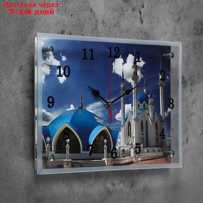 Часы настенные прямоугольные "Мечеть", 25х35 см - фото 2 - id-p215605949