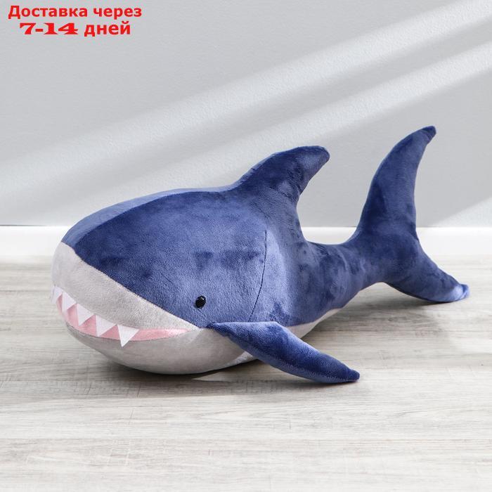 Игрушка мягкая "Акула", 60 см - фото 1 - id-p216014976