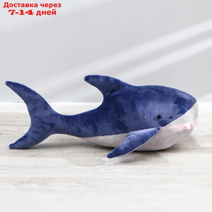 Игрушка мягкая "Акула", 60 см - фото 2 - id-p216014976