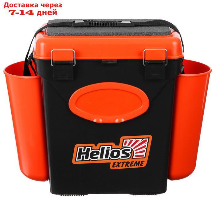 Ящик зимний Helios FishBox 10 л, односекционный, цвет оранжевый - фото 3 - id-p215606056
