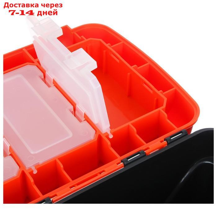 Ящик зимний Helios FishBox 10 л, односекционный, цвет оранжевый - фото 9 - id-p215606056