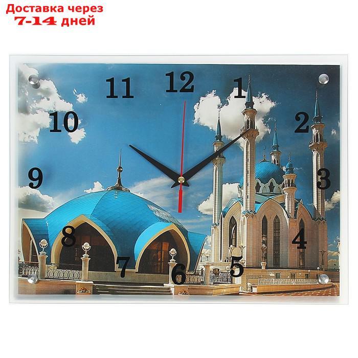 Часы настенные, серия: Город, "Казанская мечеть Кул Шариф", 30х40 см, микс - фото 4 - id-p216016197