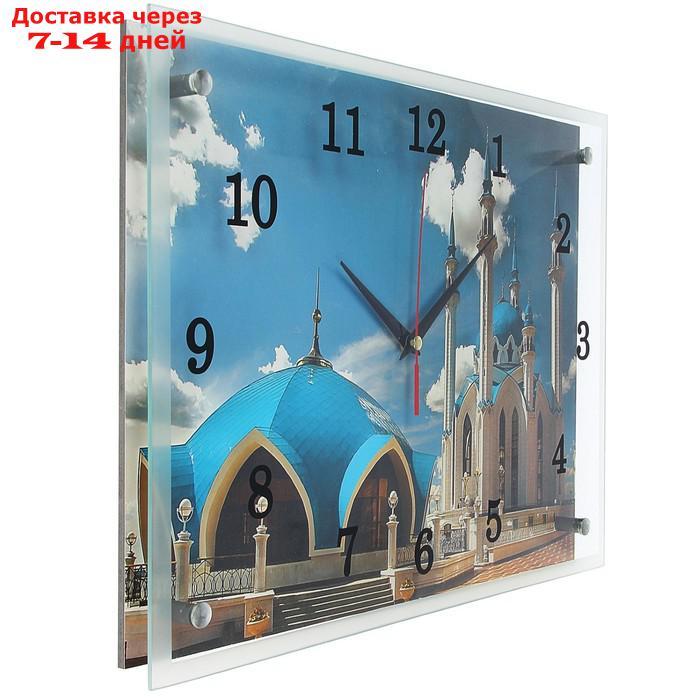 Часы настенные, серия: Город, "Казанская мечеть Кул Шариф", 30х40 см, микс - фото 5 - id-p216016197