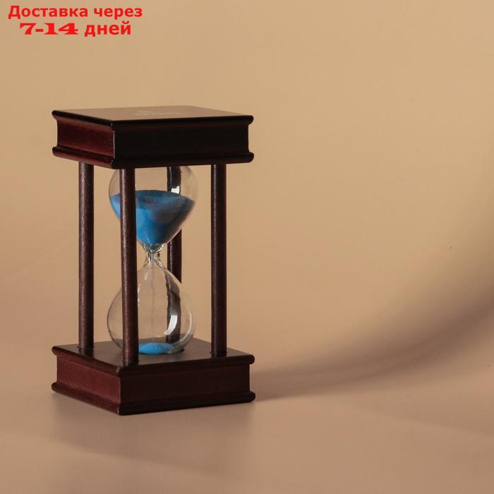 Часы песочные на 5 минут "Эссаурия",  6х11.5 см, чёрные